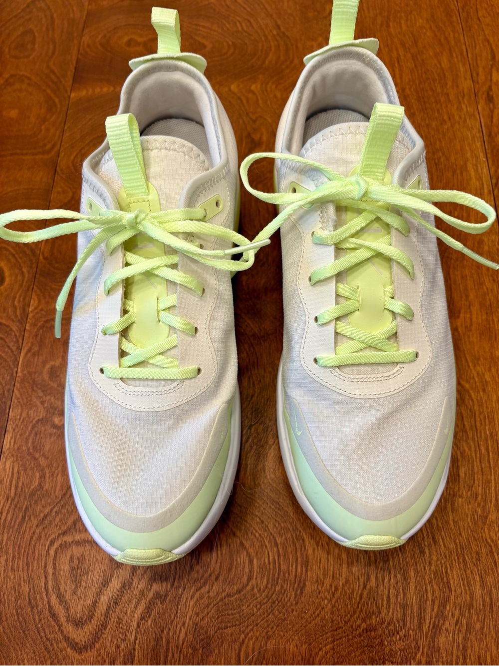 Nike Air Max Dia "Phantom Barely Volt" Neon Sneakers – Women's Size 7